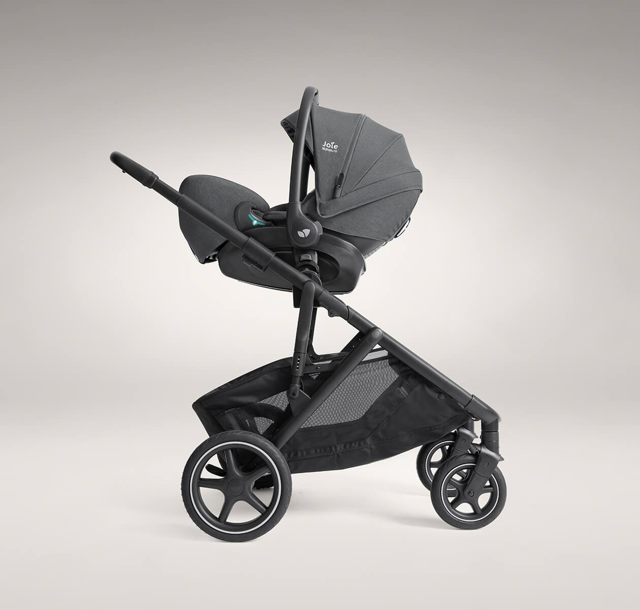 Joie - versiti™ single-to-double pram (Ebony)