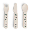 Done by Deer - Foodie cutlery set Tiny farm Sand