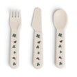 Done by Deer - Foodie cutlery set Tiny farm Sand