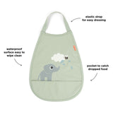 Done by Deer - 套頭式口水肩 綠色