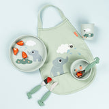 Done by Deer - 套頭式口水肩 綠色