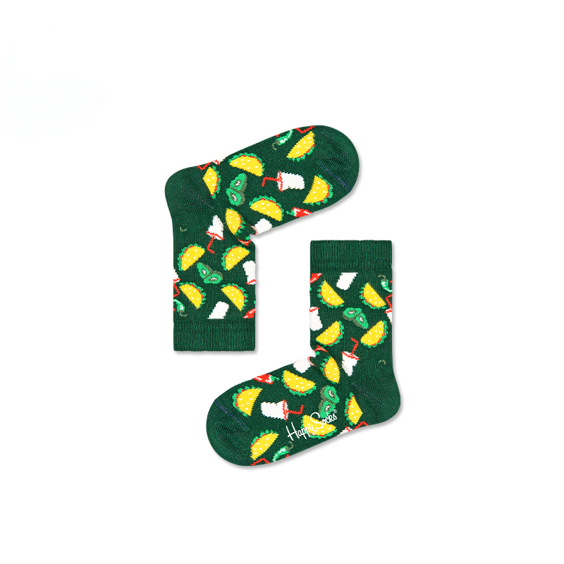 Happy Socks - 兒童襪(綠色水果)