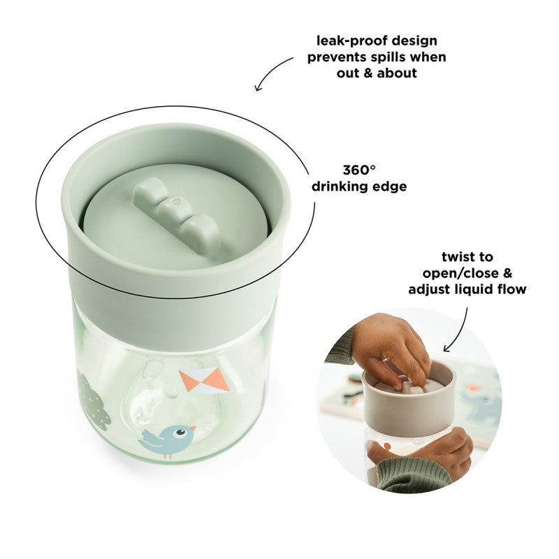 Done by Deer - 360° 學習水杯Playground 綠色