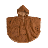 Done by Deer - Bath poncho Sea Friends(Mustard)