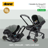 Doona X - 汽車安全座椅 & 嬰兒車