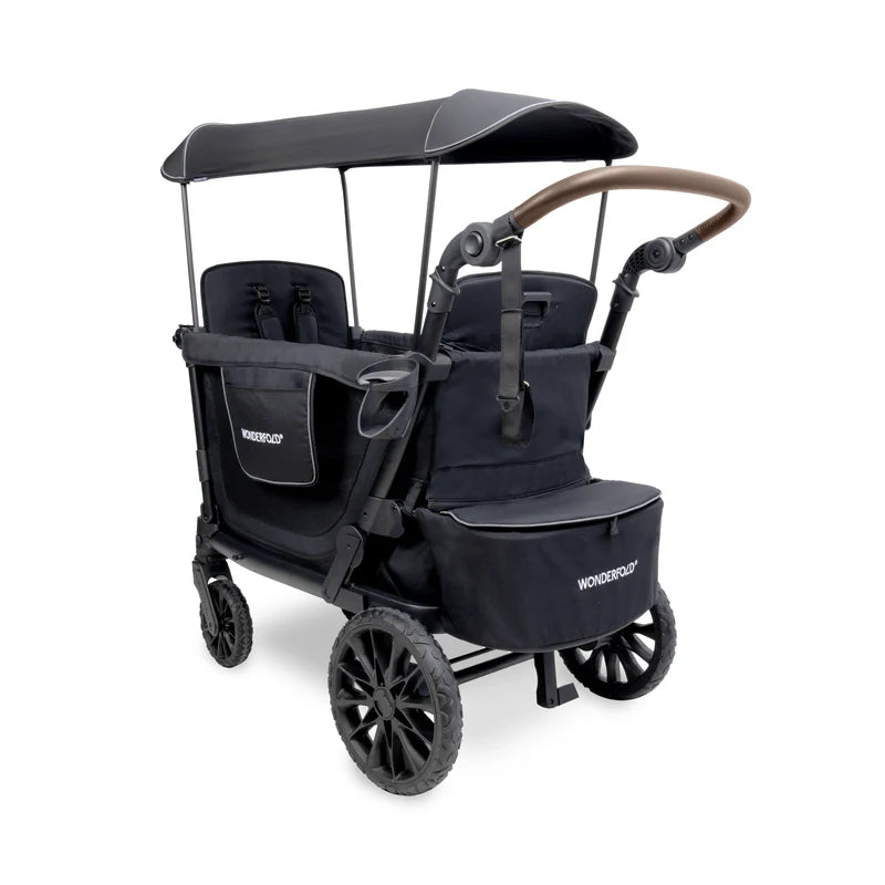 Wonderfold - L2 Double Seater Stroller Wagon (Black)