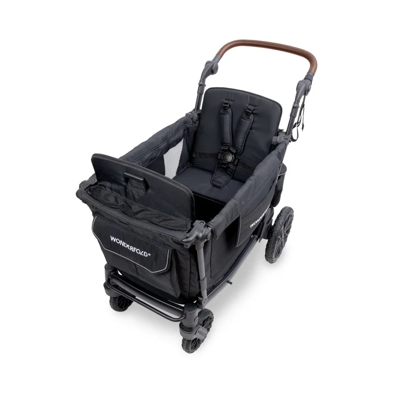 Wonderfold - L2 Double Seater Stroller Wagon (Black)
