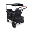 WonderFold - L4 4 -Seater Quad Stroller Wagon (Black)