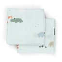 Done by Deer - Burp cloth 2-pack Playground
