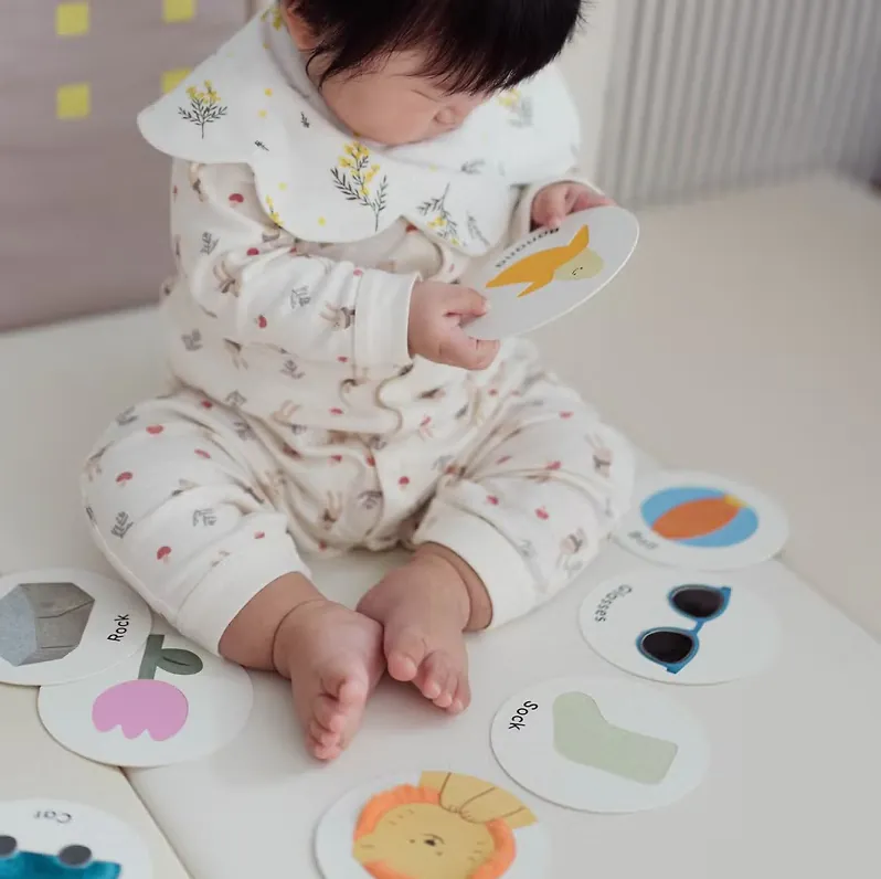 Learning Time - Card with Things
