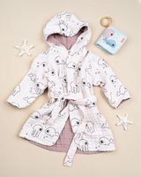 Done by Deer - Bathrobe Sea Friends (3-4Y)