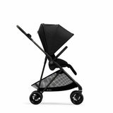 Cybex - Melio Carbon嬰兒手推車(深黑色)