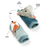 Done by Deer - 搖鈴襪 Playground (藍色)