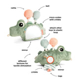 Done by Deer - Activity floor mirror Croco Green