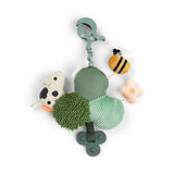 Done by Deer - Activity mirror w/clip Tiny farm Green