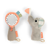 Done by Deer - Sensory rattle mirror set Celebration Colour mix
