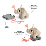 Done by Deer - 二合一拖拉玩具 (Elphee沙色)