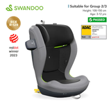 Swandoo - Charlie i-Size 增高型3-12歲兒童安全座椅