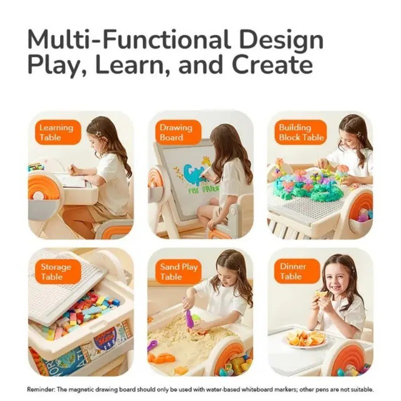 Mideer - Multifunctional Block Table