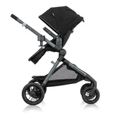 Evenflo - Pivot Xpand Modular Travel System with LiteMax Infant Car Seat (Ayrshire Black)