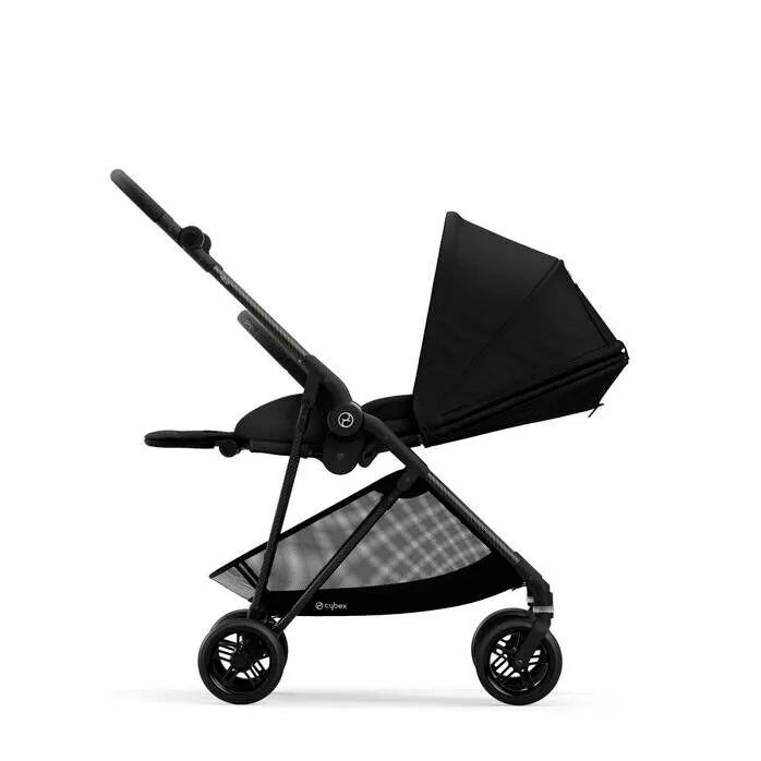 Cybex - Melio Carbon嬰兒手推車(深黑色)