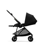 Cybex - Melio Carbon嬰兒手推車(深黑色)