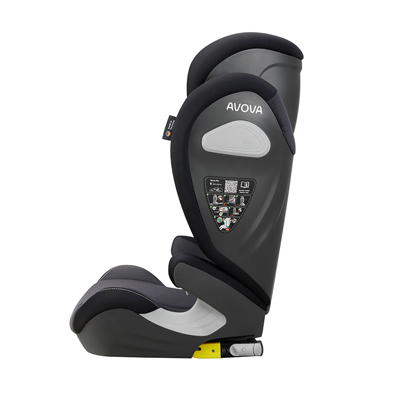 Avova - Sora-fix Car Seat (Grey & Black)