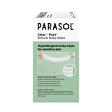 Parasol - Clear+Pure™ Natural Baby Wipes Bag 60pcsx10pack(BOX) 【Pre Order Now! Delivery after 7-10 working days】