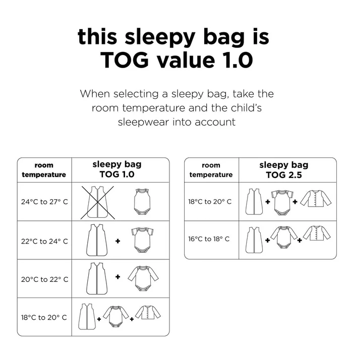 Done by Deer - 睡袋 TOG 1.0 Tiny farm 沙色