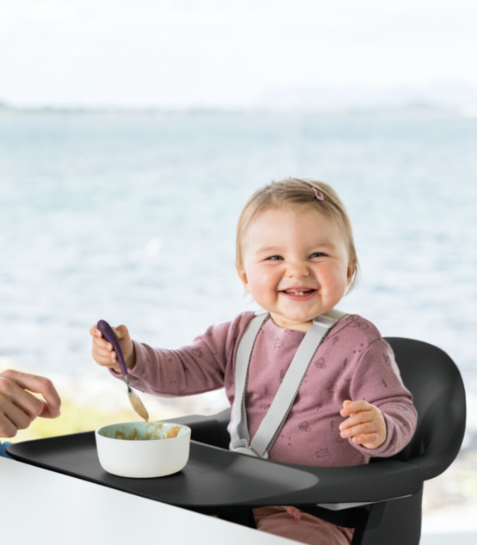 Stokke® Clikk™ 兒童餐椅(午夜黑)