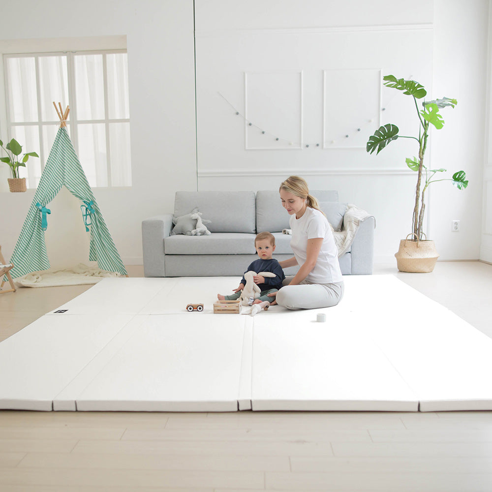 GGUMBI - CLEAN ROLL MAT 卷式收納遊戲地墊 [PLUS](200x140cm) - 適合GGUMBI加高嬰兒圍欄