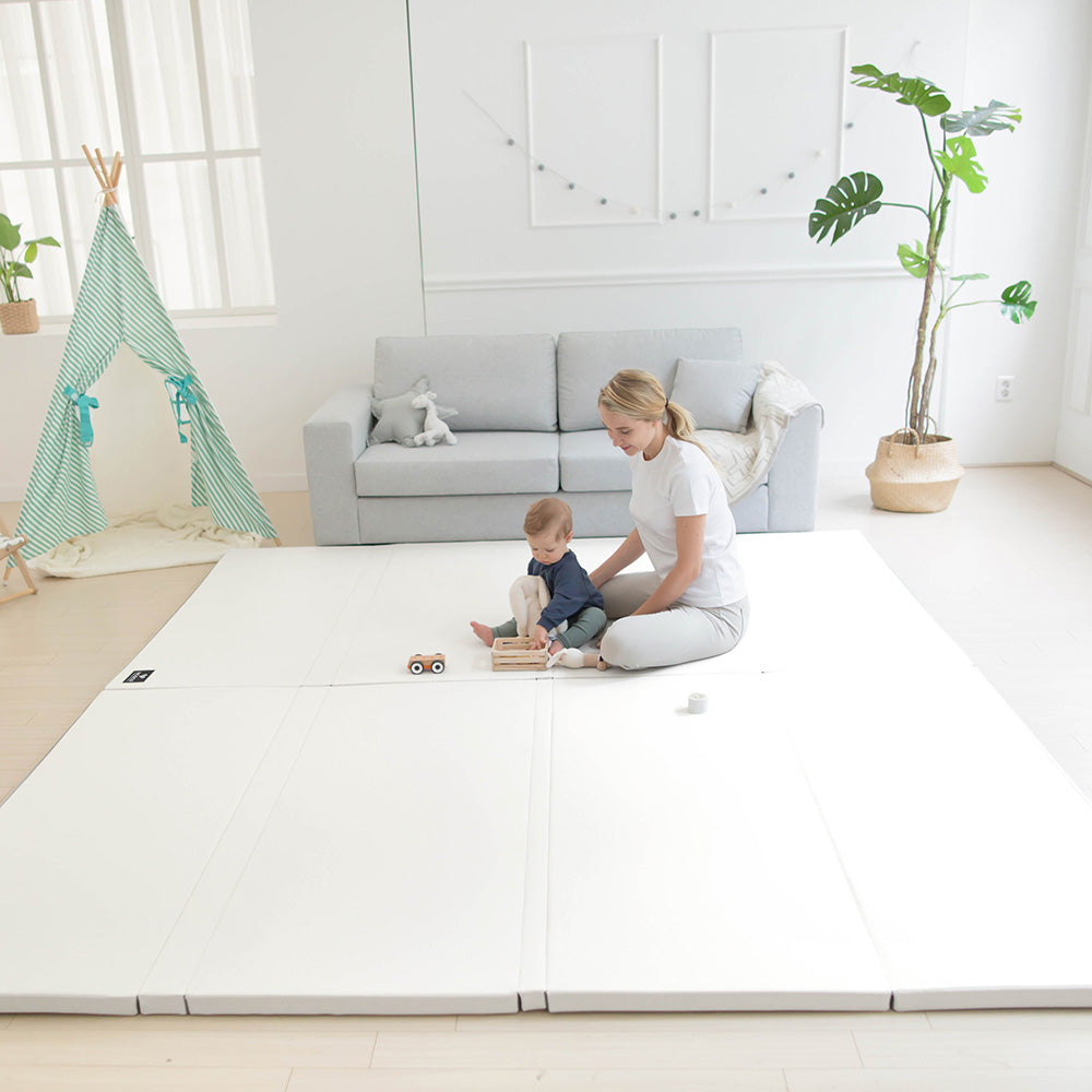 GGUMBI - CLEAN ROLL MAT 卷式收納遊戲地墊 [PLUS](200x140cm) - 適合GGUMBI加高嬰兒圍欄