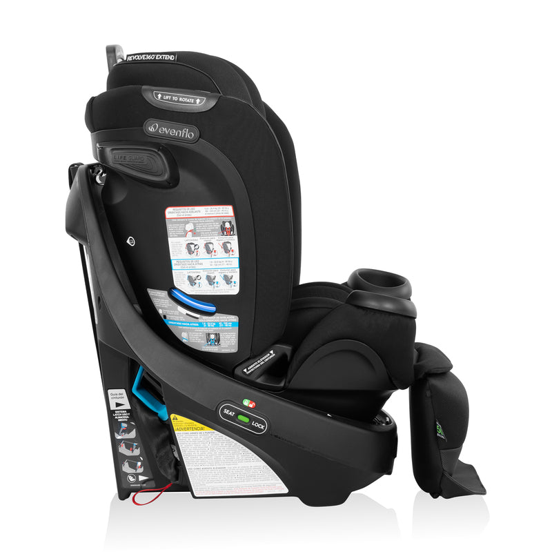 Evenflo - Gold Revolve 360 Extend All-in-One Rotational Car Seat with SensorSafe