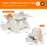 Mideer - Multifunctional Block Table