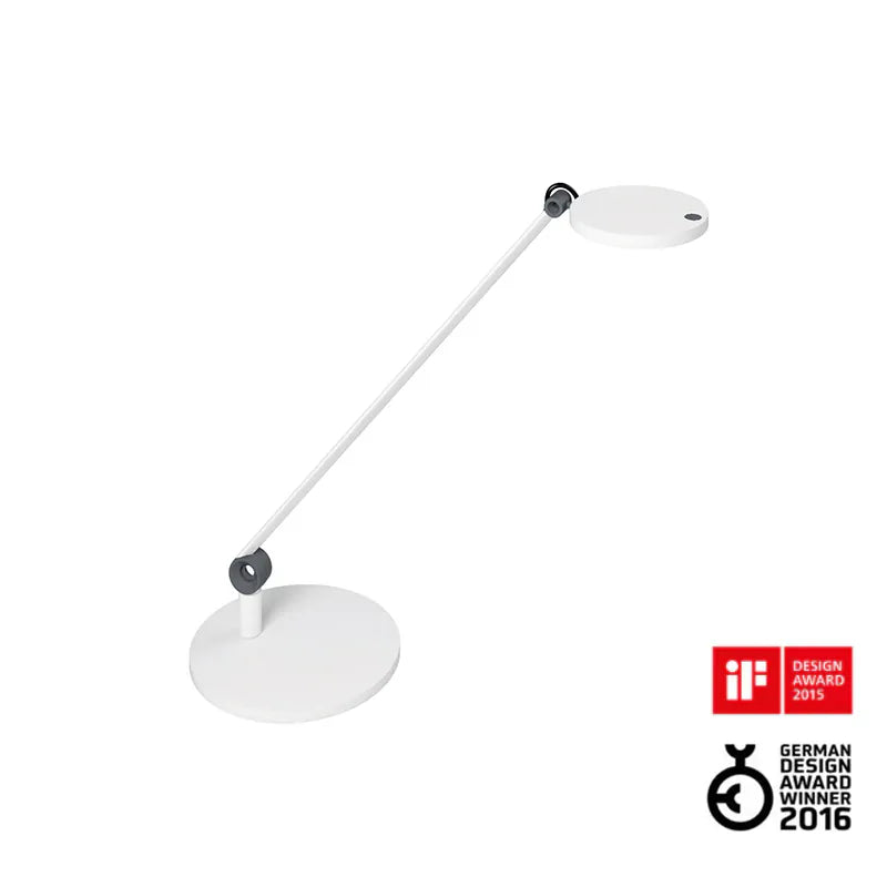 Waldmann - PARA.MI Circle Single Arm with Round Base (White)