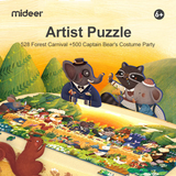 Mideer - 森林嘉年華大拼圖 (528塊)