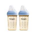 Hegen – PCTO™ 240ml/8oz Feeding Bottle PPSU, 2-Pack (Pink / Blue)