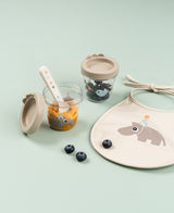 Done by Deer - 口袋型口水肩 2件組 慶典沙色