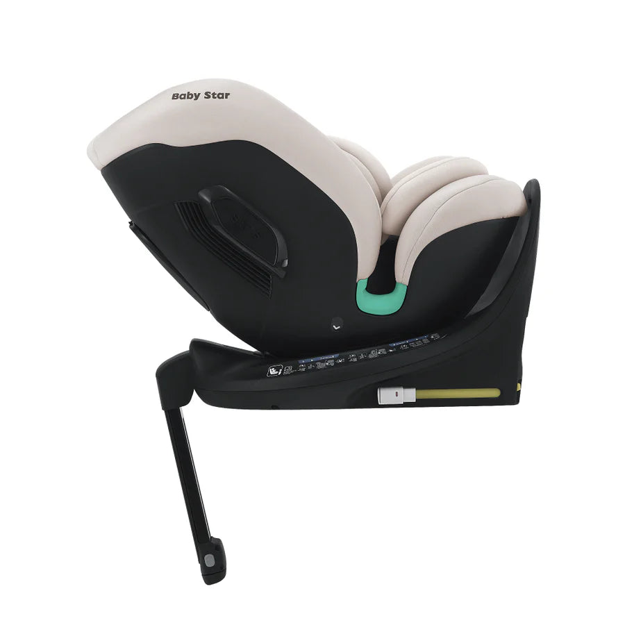 Baby Star - Sedona 360 i-Size ISOFIX 成長型安全座椅 – 沙色