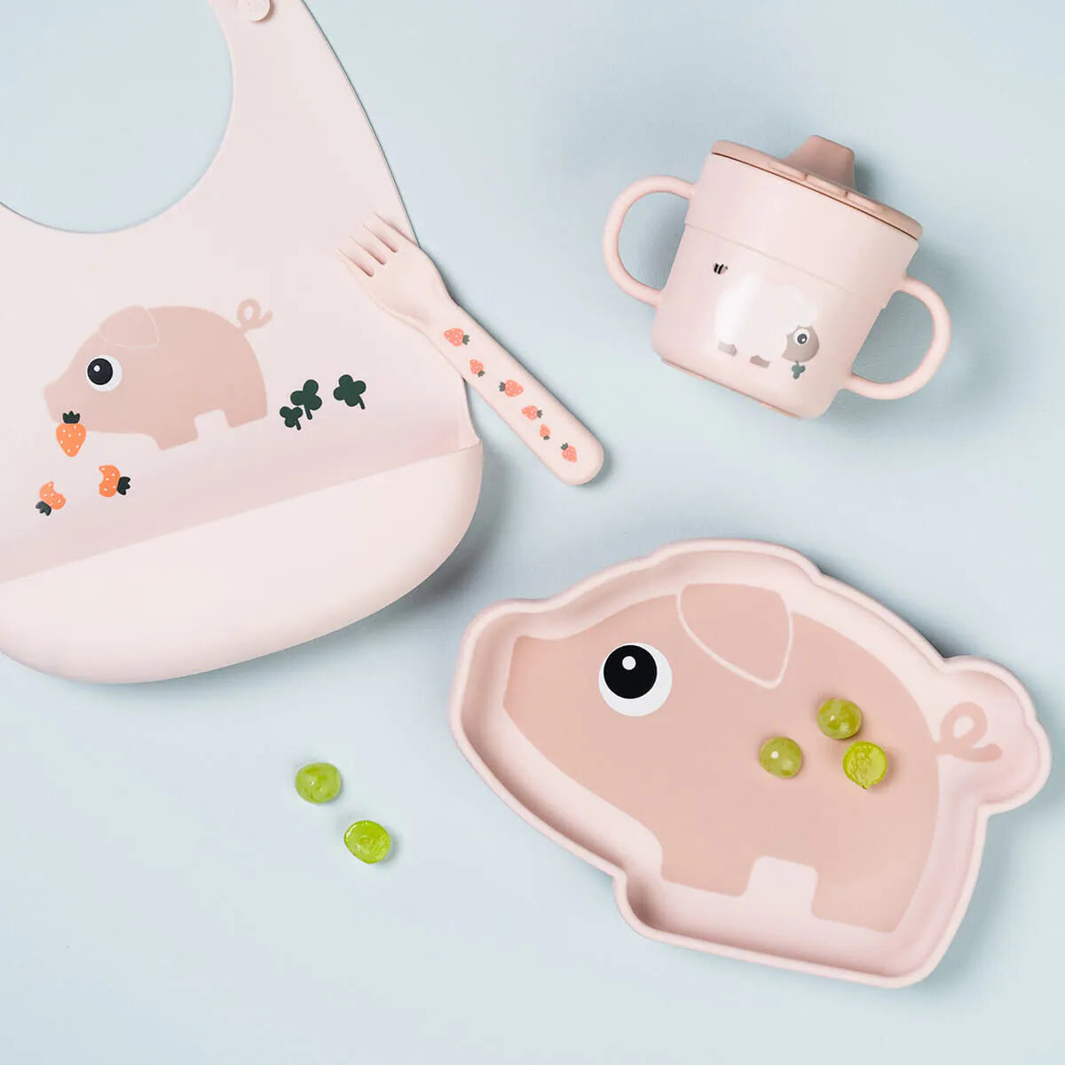 Done by Deer - Silicone bib (Powder)