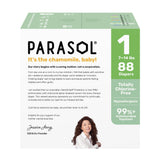 Parasol - 美國 Clear+Dry™ 超透氣水凝尿片 (1號/初生, 88片)
