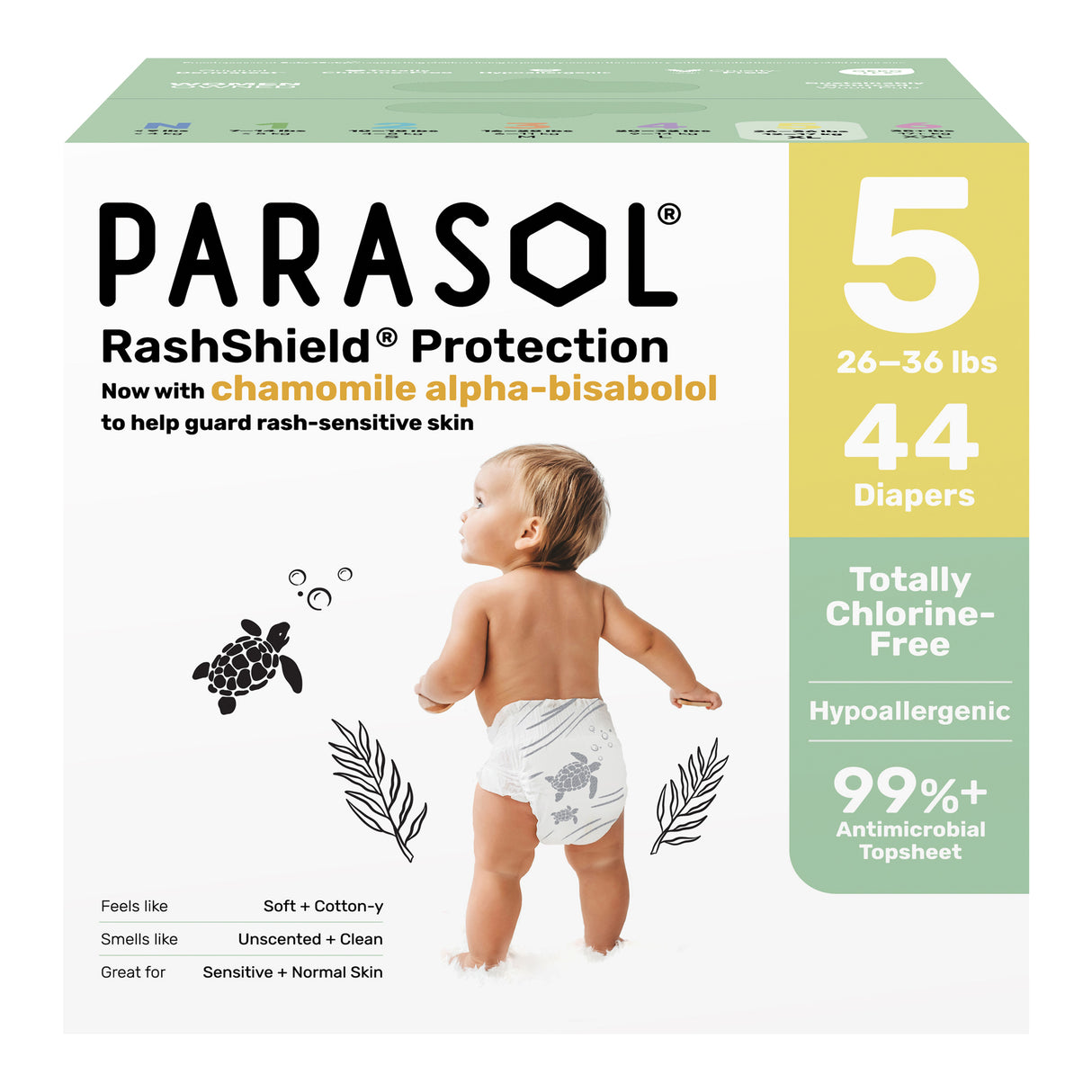 Parasol - Clear+Dry™ Natural Diapers 