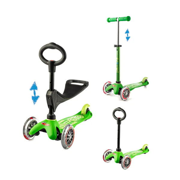 Micro - Mini Micro 三合一豪華滑板車 (1.5-5歲)【立即預訂！7個工作天後出貨】