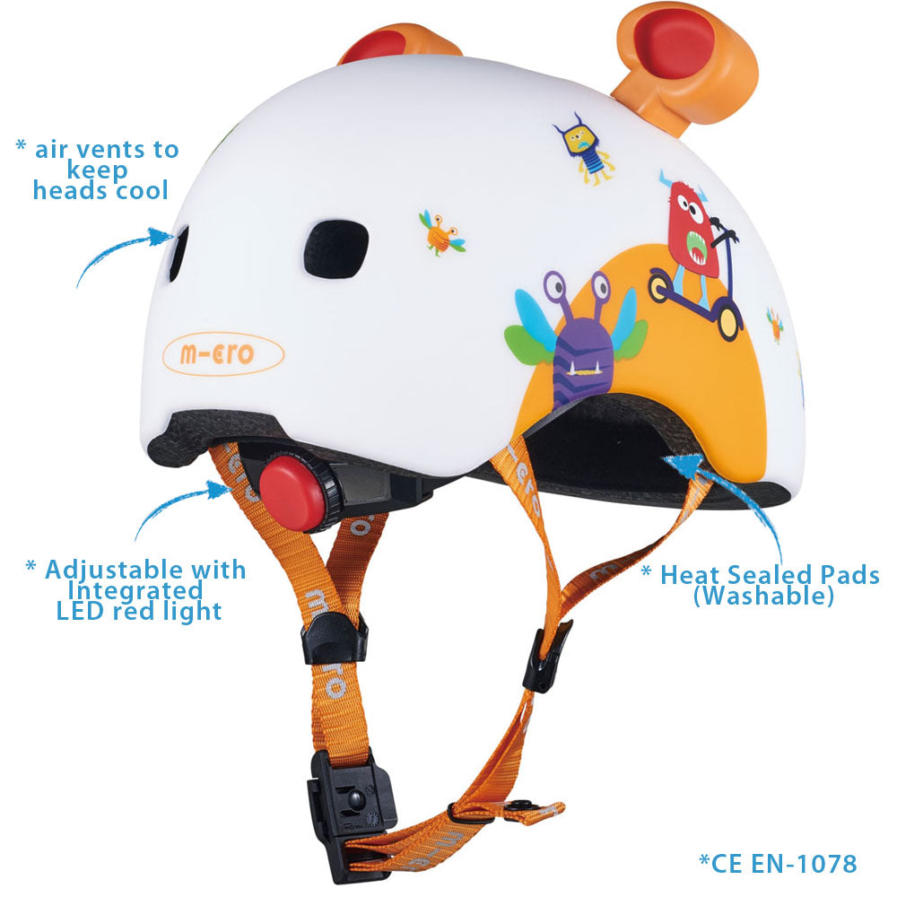 Micro - Micro Helmet Lightweight 3D Monster