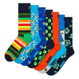 Happy Socks - 成人襪禮盒裝 七天假期 7件套(36-40)