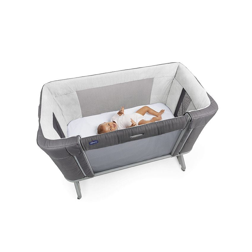 Chicco - Next2Me Forever Cosleeping Cot ASH GREY【Pre Order Now! Delivery after 7~10 working days】