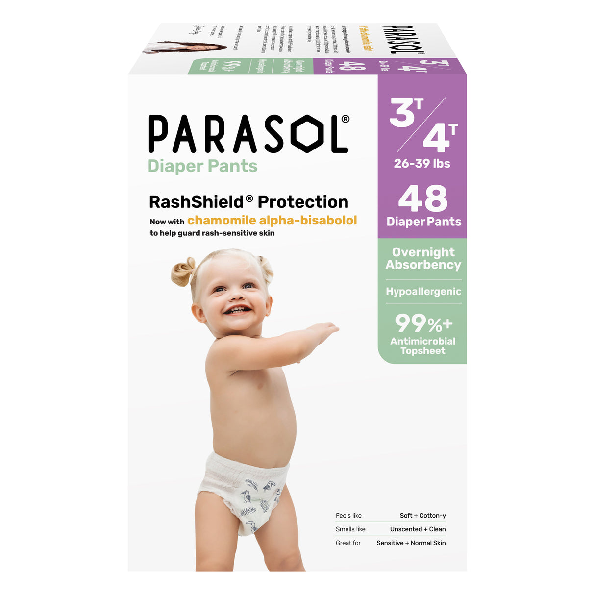 Parasol - Clear+Dry™ Natural Diaper Pants
