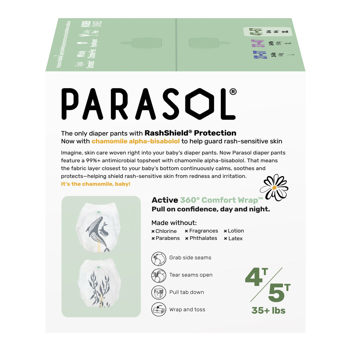 Parasol - Clear+Dry™ Natural Diaper Pants