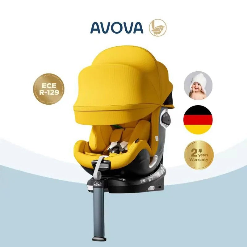 Avova - Swan S 兒童汽車安全座椅 (R129 & CCC 安全標準)(適合約0-7歲/身高40-125cm)【立即預訂！10個工作日後出貨】