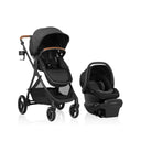 Evenflo - Shyft Intuiti Travel System With Revolve180 LiteMax NXT Rotating Infant Car Seat(Black Shale)